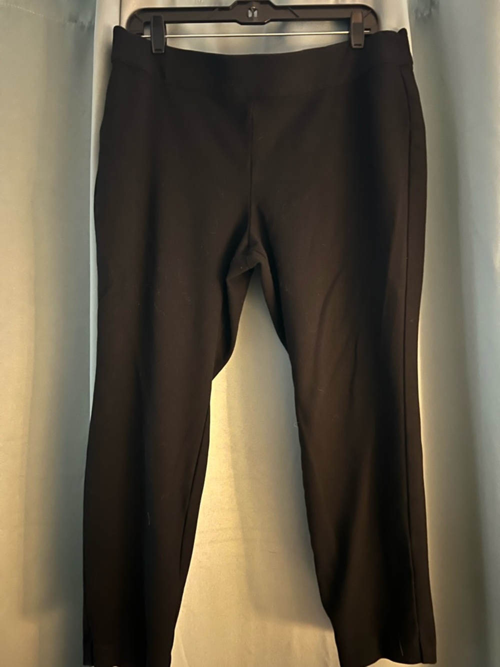 Ophelia Roe Black Knit Pull-On Pants “Leggings” XL